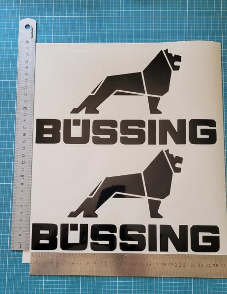 M A N Löwe mit BÜSSING Text - SET