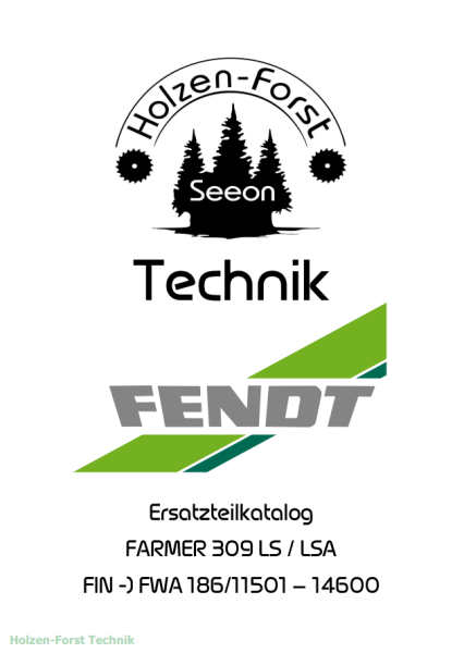 FENDT Framer 309LS/LSA Ersatzteilkatalog digital (PDF)